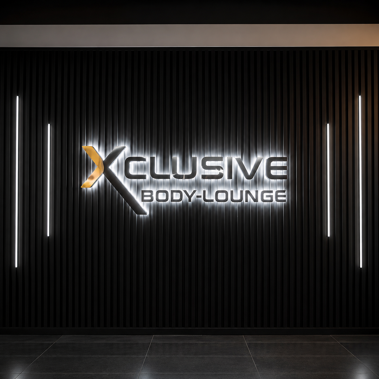 LED District6 custom sign